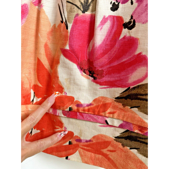 Eliza J. High Neck Spring Floral Preppy Summer Feminine Fit & Flare Dress - Picture 2 of 11